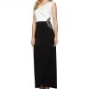Alex Evenings - Side Embellished Crepe Long Dress 160088 Formal Gowns