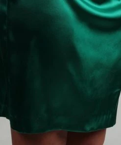 Adrianna Papell - 231M19610 Asymmetrical Pintuck Dress Cocktail Dresses