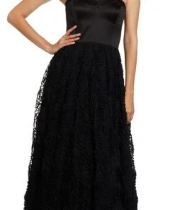 Adrianna Papell - 41844820 Strapless Sweetheart A-line Dress Formal Gowns