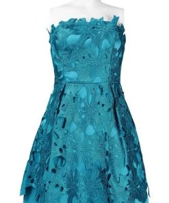Cocktail Dresses Adrianna Papell - 41893250 Crochet Overlaid Strapless Cocktail Dress 10 Cocktail Dresses Adrianna Papell - 41893250 Crochet Overlaid Strapless Cocktail Dress