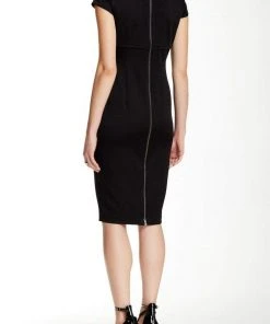 Adrianna Papell - 41910240 Cap Sleeve Ottoman Sheath Dress Cocktail Dresses
