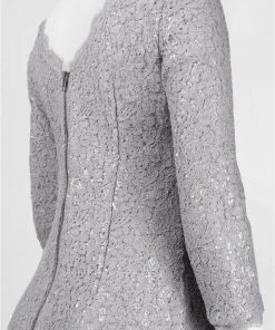 Cocktail Dresses Adrianna Papell - 41915770 Lace Quarter Sleeve Dress 7 Cocktail Dresses Adrianna Papell - 41915770 Lace Quarter Sleeve Dress