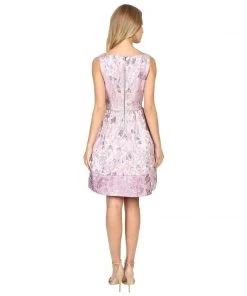 Cocktail Dresses Adrianna Papell - 41919570 Metallic Jacquard Floral Cocktail Dress 8 Cocktail Dresses Adrianna Papell - 41919570 Metallic Jacquard Floral Cocktail Dress