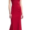 Formal Gowns Adrianna Papell - 81909150 Satin Sheath Dress - 1 Pc Cranberry In Size 6 Available 1 Formal Gowns Adrianna Papell - 81909150 Satin Sheath Dress - 1 Pc Cranberry In Size 6 Available