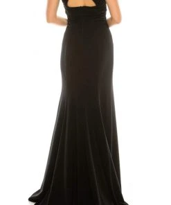 Formal Gowns Adrianna Papell - 91884490 V-Neck Long Dress