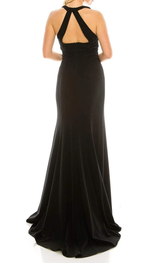Formal Gowns Adrianna Papell - 91884490 V-Neck Long Dress 4 Formal Gowns Adrianna Papell - 91884490 V-Neck Long Dress