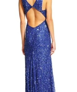 Adrianna Papell - 91920030 Sleeveless Cutout Embellished Gown Formal Gowns