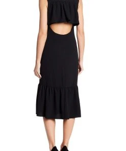 Adrianna Papell - AP1D100650 Ruffle Paneled Hem Sheath Dress Cocktail Dresses
