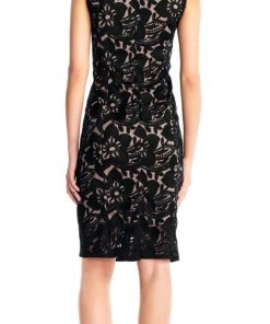 Adrianna Papell - AP1D101525 High Neck Floral Cocktail Dress Cocktail Dresses 11 Adrianna Papell - AP1D101525 High Neck Floral Cocktail Dress Cocktail Dresses