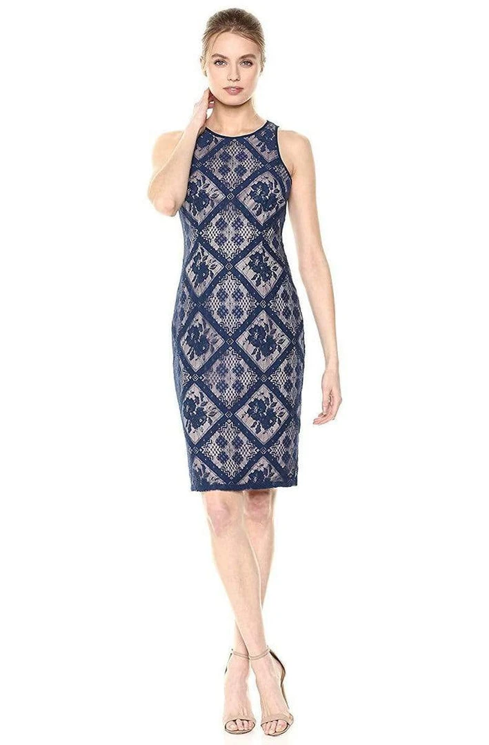 Cocktail Dresses Adrianna Papell - AP1D102099 Floral Jewel Fitted Cocktail Dress 3 Cocktail Dresses Adrianna Papell - AP1D102099 Floral Jewel Fitted Cocktail Dress