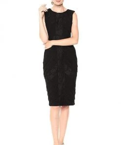 Cocktail Dresses Adrianna Papell - AP1D102619 Piping Jewel Cocktail Dress