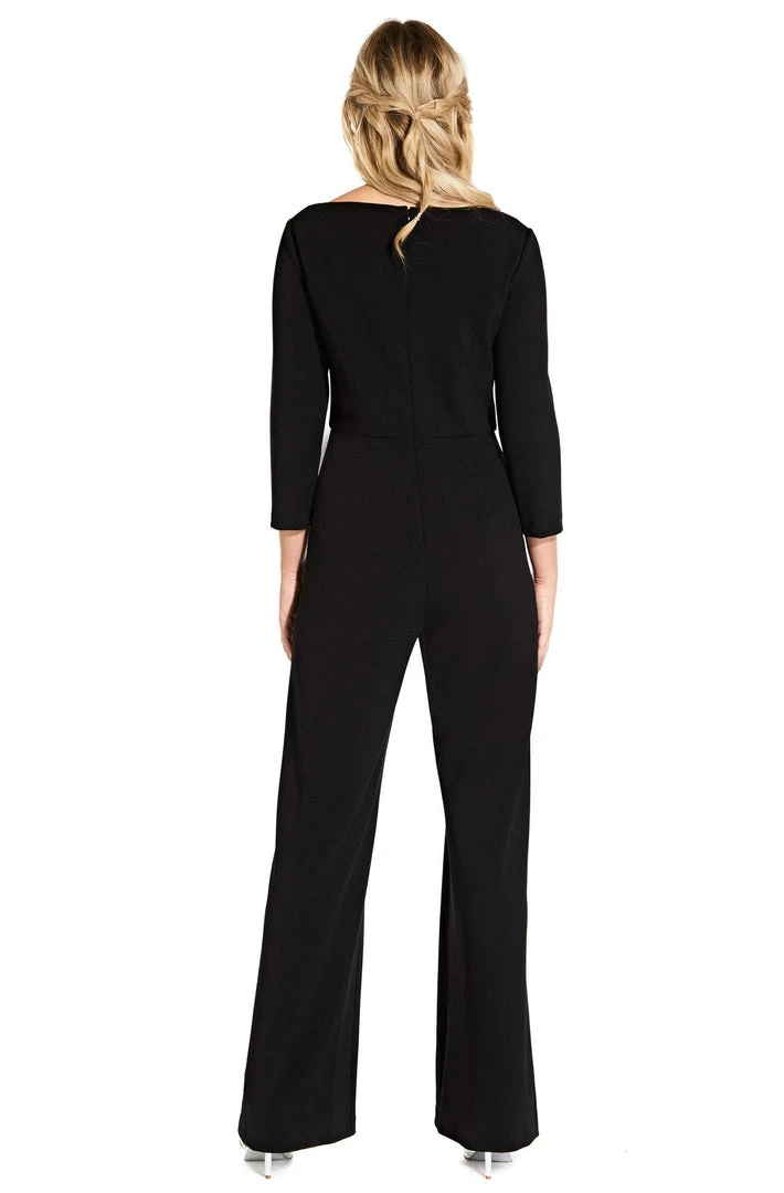 Adrianna Papell - AP1D102919 Scalloped Square Neck Jumpsuit 4 Adrianna Papell - AP1D102919 Scalloped Square Neck Jumpsuit