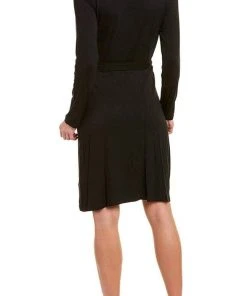 Cocktail Dresses Adrianna Papell - AP1D103383 Knee Length Faux Wrap A-Line Dress