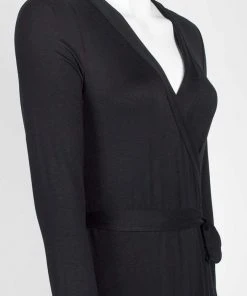 Cocktail Dresses Adrianna Papell - AP1D103383 Knee Length Faux Wrap A-Line Dress