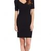 Cocktail Dresses Adrianna Papell - AP1D103507 Short Sleeve Ribbed Body Con Dress 2 Cocktail Dresses Adrianna Papell - AP1D103507 Short Sleeve Ribbed Body Con Dress