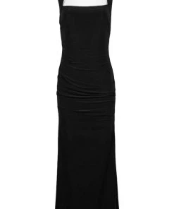 Adrianna Papell - AP1E202255 Sleeveless Square Neckline Sheath Dress Formal Gowns