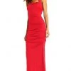 Adrianna Papell - AP1E202255 Sleeveless Square Neckline Sheath Dress Formal Gowns