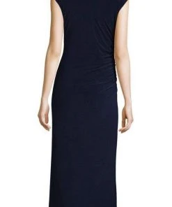 Adrianna Papell - AP1E202962 Cowl Fitted Evening Dress