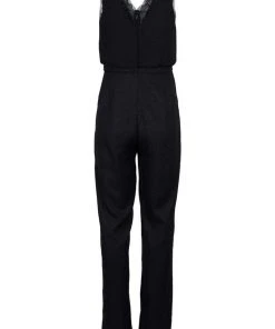 Adrianna Papell - AP1E203142 Beaded V-neck Chiffon Jumpsuit Plus Size Dresses 10 Adrianna Papell - AP1E203142 Beaded V-neck Chiffon Jumpsuit Plus Size Dresses