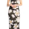 Adrianna Papell - AP1E203398 Floral Patterned Bateau Sheath Dress 2 Adrianna Papell - AP1E203398 Floral Patterned Bateau Sheath Dress