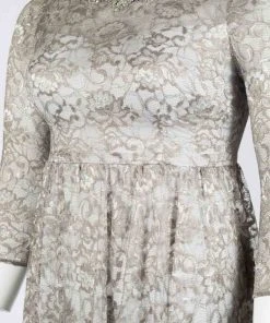 Formal Gowns Adrianna Papell - AP1E203486 Lace Evening Dress