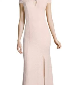 Adrianna Papell - AP1E203510 Crossed Front Keyhole Trumpet Dress Formal Gowns