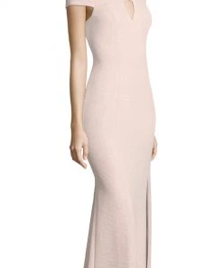 Adrianna Papell - AP1E203510 Crossed Front Keyhole Trumpet Dress Formal Gowns