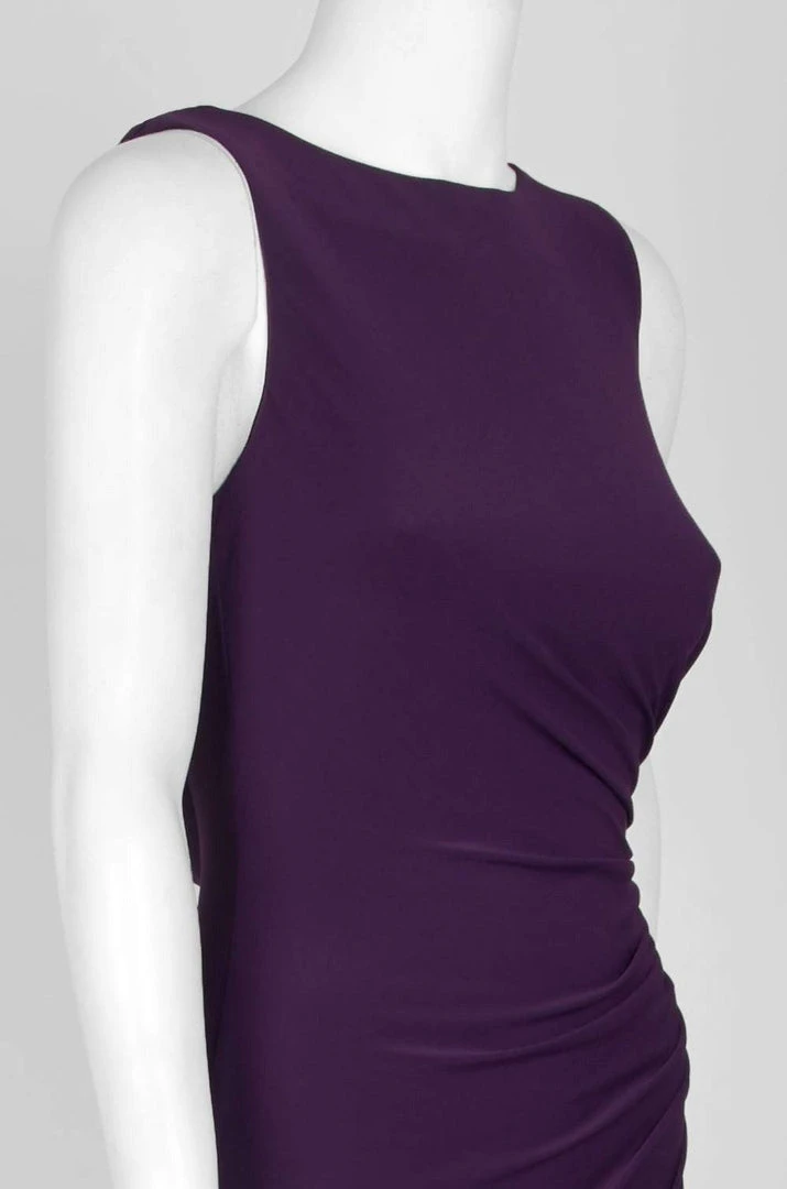 Adrianna Papell - AP1E203781 Embellished Bateau Jersey Sheath Dress 9 Adrianna Papell - AP1E203781 Embellished Bateau Jersey Sheath Dress
