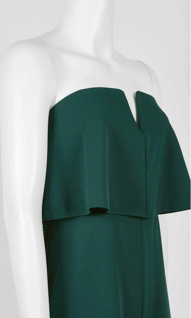 Plus Size Dresses Adrianna Papell - AP1E206916 Strapless Flounce Bodice Crepe Jumpsuit 10 Plus Size Dresses Adrianna Papell - AP1E206916 Strapless Flounce Bodice Crepe Jumpsuit