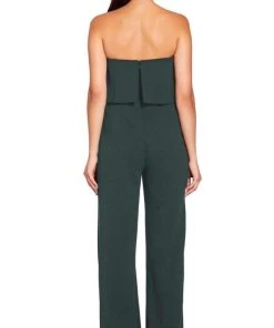 Plus Size Dresses Adrianna Papell - AP1E206916 Strapless Flounce Bodice Crepe Jumpsuit 15 Plus Size Dresses Adrianna Papell - AP1E206916 Strapless Flounce Bodice Crepe Jumpsuit