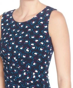 Adrianna Papell - Cross Pleated Dress 15247380