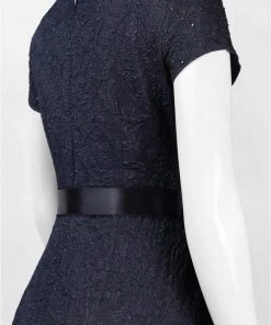 Adrianna Papell - Floral Brocatelle Dress 81913410