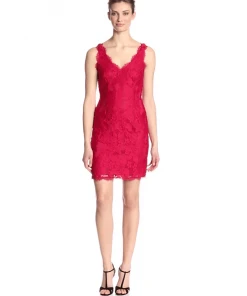 Cocktail Dresses Adrianna Papell - Floral Lace V-Neck Sleeveless Dress 41895500 16 Cocktail Dresses Adrianna Papell - Floral Lace V-Neck Sleeveless Dress 41895500
