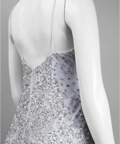 Adrianna Papell - Fully Beaded Sleeveless Gown 91904720 Plus Size Dresses