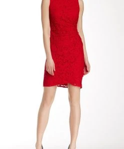 Adrianna Papell - Lace Bodycon Dress 16263360 Cocktail Dresses