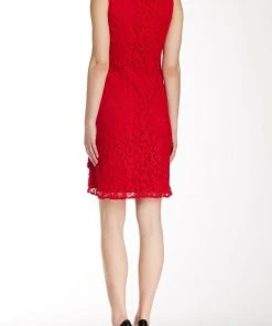 Adrianna Papell - Lace Bodycon Dress 16263360 Cocktail Dresses