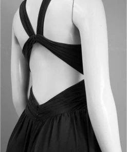 Adrianna Papell - Pleated Bodice Chiffon Dress 231M55220