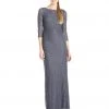 Formal Gowns Adrianna Papell - Quarter Sleeve Lace Dress 91880500