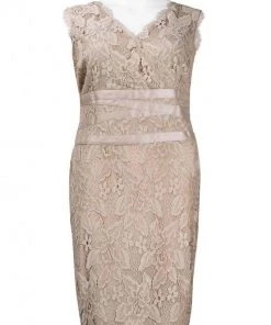 Adrianna Papell - Ribbon Lace Dress 41905221 7 Adrianna Papell - Ribbon Lace Dress 41905221