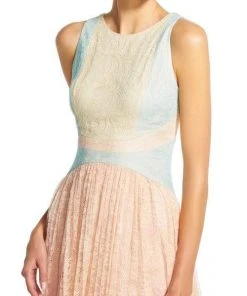 Adrianna Papell - Sleeveless Colorblock Dress AP1E200930