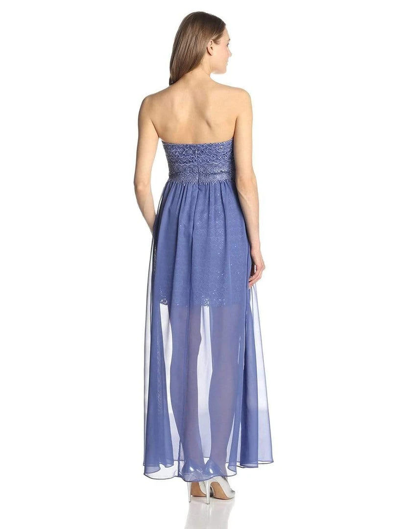 Adrianna Papell - Strapless Lace Dress 231M48940 4 Adrianna Papell - Strapless Lace Dress 231M48940