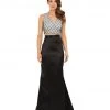 Adrianna Papell - Two-Piece V-Neck Dress 91921660 Formal Gowns 2 Adrianna Papell - Two-Piece V-Neck Dress 91921660 Formal Gowns