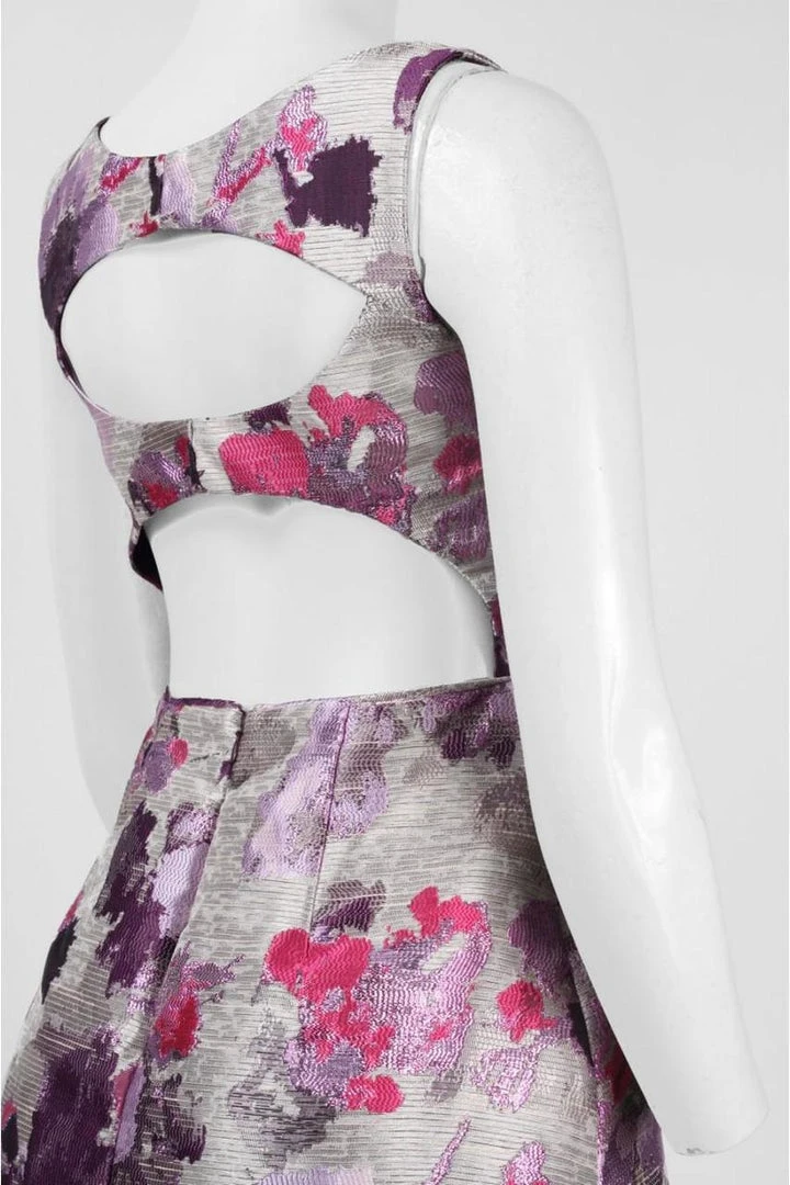 Cocktail Dresses Adrianna Papell - V Neck Sleeveless Floral Cocktail Dress 41929400 5 Cocktail Dresses Adrianna Papell - V Neck Sleeveless Floral Cocktail Dress 41929400