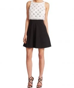 Aidan Mattox - 54460920 Beaded Sleeveless Bateau A-Line Cocktail Dress