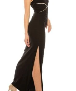 Formal Gowns Aidan Mattox - 54469740 Asymmetrical Sheath Dress With Slit 9 Formal Gowns Aidan Mattox - 54469740 Asymmetrical Sheath Dress With Slit