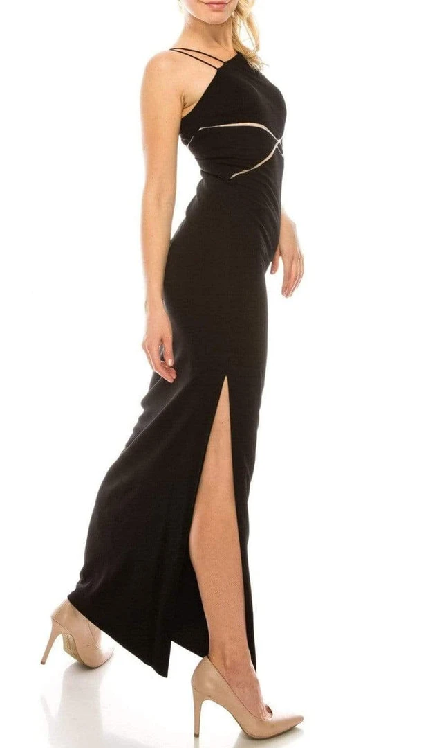 Formal Gowns Aidan Mattox - 54469740 Asymmetrical Sheath Dress With Slit 4 Formal Gowns Aidan Mattox - 54469740 Asymmetrical Sheath Dress With Slit