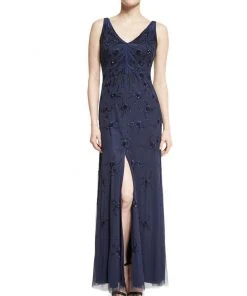 Aidan Mattox - 54473280 Embroidered Beaded Gown