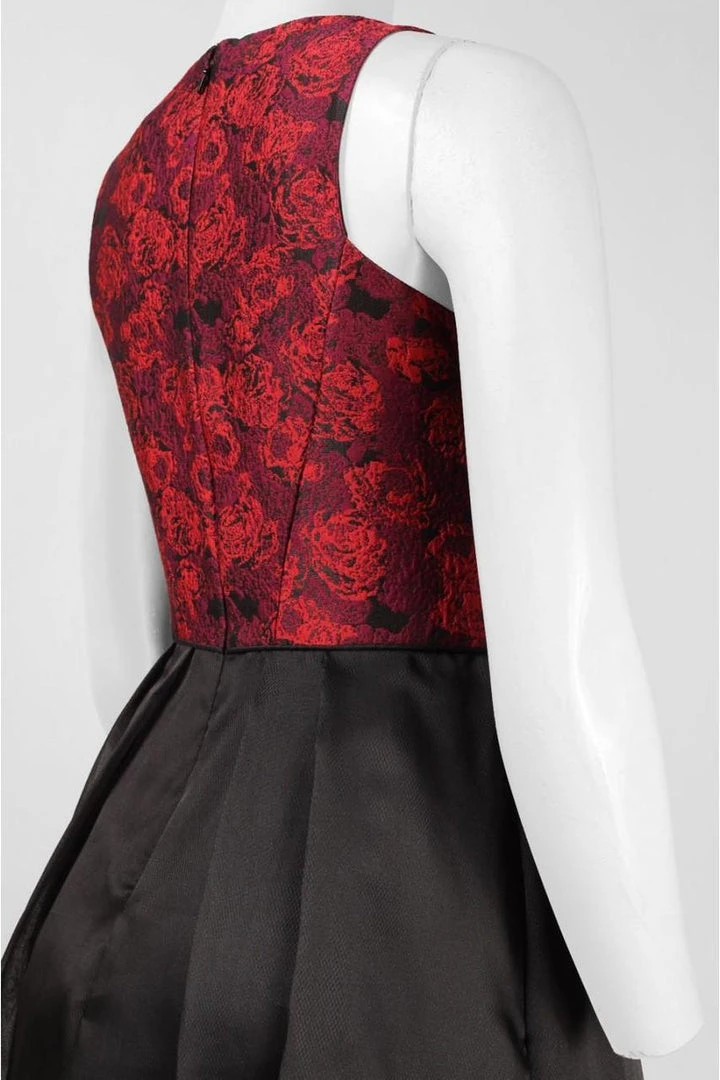 Formal Gowns Aidan Mattox - Bateau Neck Organza A-line Dress 151A11030 4 Formal Gowns Aidan Mattox - Bateau Neck Organza A-line Dress 151A11030