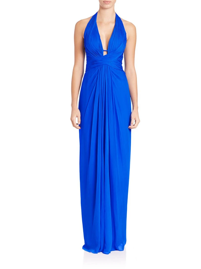 Aidan Mattox - Crisscross-Strapped Midriff Plunging Halter Gown 54469500 - 1 Pc Cobalt In Size 10 Available Formal Gowns 3 Aidan Mattox - Crisscross-Strapped Midriff Plunging Halter Gown 54469500 - 1 Pc Cobalt In Size 10 Available Formal Gowns