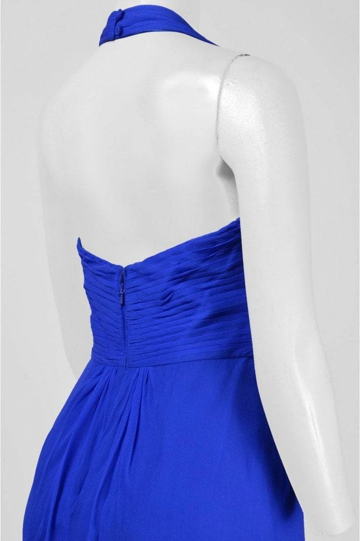 Aidan Mattox - Crisscross-Strapped Midriff Plunging Halter Gown 54469500 - 1 Pc Cobalt In Size 10 Available Formal Gowns 4 Aidan Mattox - Crisscross-Strapped Midriff Plunging Halter Gown 54469500 - 1 Pc Cobalt In Size 10 Available Formal Gowns